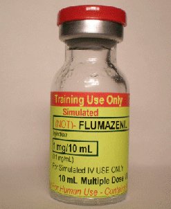 Simulated Flumazenil 1.0 mg/10 mL (10 vials/unit)