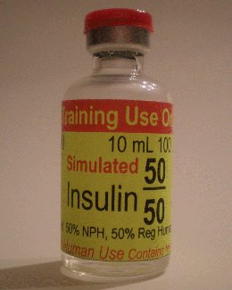 Simulated Insulin 50/50 (10 vials/unit)