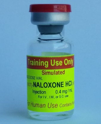 Simulated Naloxone HCl (10 vials/unit)