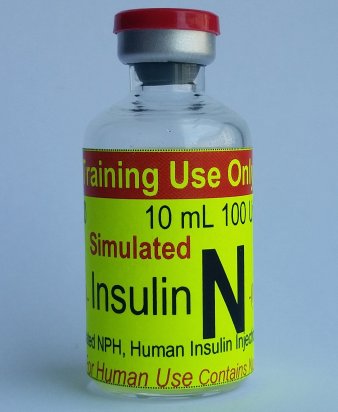 Simulated Insulin-N (10 vials/unit) - Click Image to Close