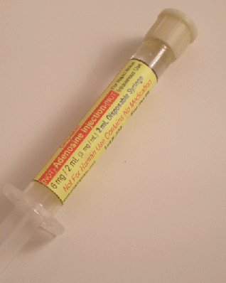 Simulated Adenosine 3 mg/mL, 2 ml Preloaded Syringe (5 syringes/ - Click Image to Close