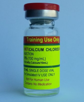 Simulated Calcium Chloride, 10 mL (10 vials/unit) - Click Image to Close