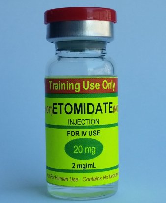 Simulated Etomidate, 10 mL, (10 vials/unit) - Click Image to Close